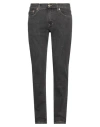 Harmont & Blaine Man Jeans Black Size 34 Cotton, Elastane