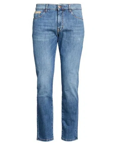 Harmont & Blaine Man Jeans Blue Size 32 Cotton, Elastane