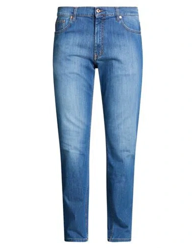 Harmont & Blaine Man Jeans Blue Size 40 Cotton, Elastane