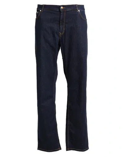 Harmont & Blaine Man Jeans Blue Size 46 Cotton, Elastane