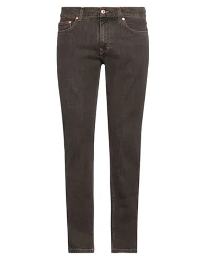 Harmont & Blaine Man Jeans Brown Size 34 Cotton, Elastane