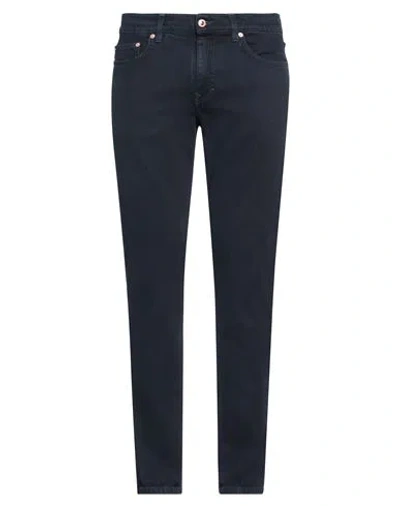 Harmont & Blaine Man Jeans Midnight Blue Size 34 Cotton, Elastane