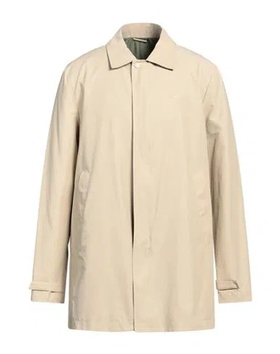 Harmont & Blaine Man Overcoat & Trench Coat Beige Size 3xl Cotton, Nylon In Neutral