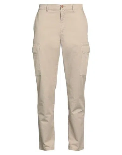 Harmont & Blaine Man Pants Beige Size 32 Cotton, Elastane