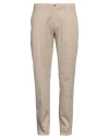 Harmont & Blaine Man Pants Beige Size 38 Cotton, Elastane