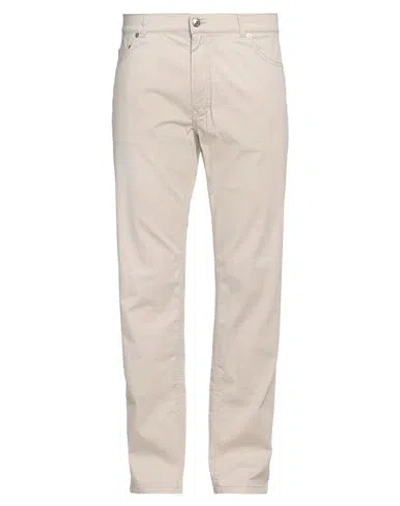 Harmont & Blaine Man Pants Beige Size 42 Cotton, Elastane