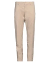 Harmont & Blaine Man Pants Beige Size 40 Cotton, Elastane
