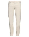 Harmont & Blaine Man Pants Beige Size 42 Cotton, Elastane