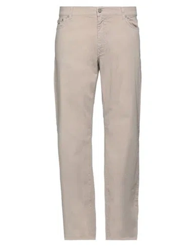 Harmont & Blaine Man Pants Beige Size 42 Cotton, Elastane