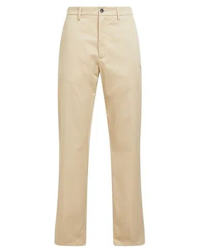 Harmont & Blaine Man Pants Beige Size 44 Cotton, Elastane