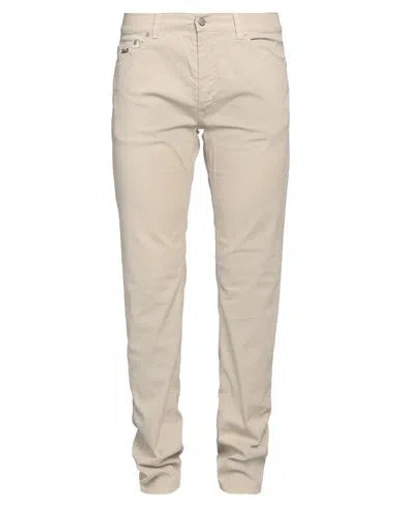 Harmont & Blaine Man Pants Beige Size 44 Cotton, Elastane