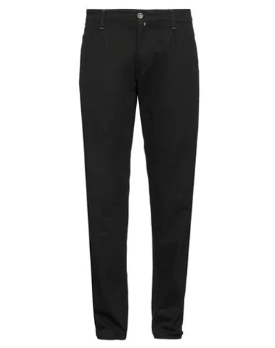 Harmont & Blaine Man Pants Black Size 40 Cotton, Elastane In Black