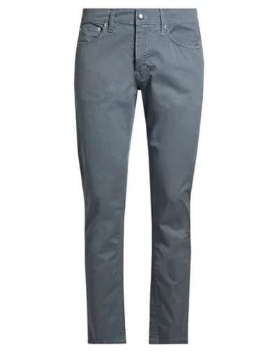 Harmont & Blaine Man Pants Blue Size 32 Cotton, Elastane