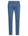 Harmont & Blaine Man Pants Blue Size 32 Cotton, Elastane