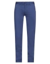 Harmont & Blaine Man Pants Blue Size 34 Cotton, Elastane In Blue
