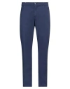 Harmont & Blaine Man Pants Blue Size 44 Cotton, Elastane
