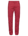 Harmont & Blaine Man Pants Burgundy Size 42 Cotton, Elastane In Red