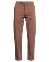 Harmont & Blaine Man Pants Brown Size 32 Cotton, Elastane
