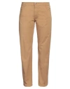 Harmont & Blaine Man Pants Orange Size 32 Cotton In Beige