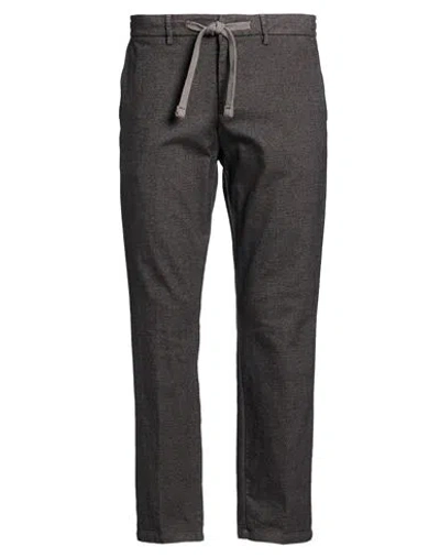 Harmont & Blaine Man Pants Charcoal Size 30 Cotton, Tencel, Polyester, Viscose, Elastane In Grey