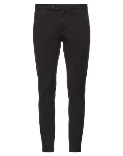 Harmont & Blaine Man Pants Dark Brown Size 30 Cotton, Elastane