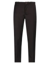 Harmont & Blaine Man Pants Dark Brown Size 32 Polyester, Viscose, Elastane
