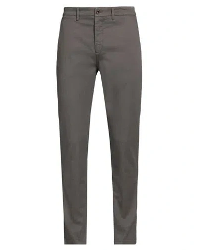 Harmont & Blaine Man Pants Grey Size 32 Cotton, Metallic Polyester, Lycra