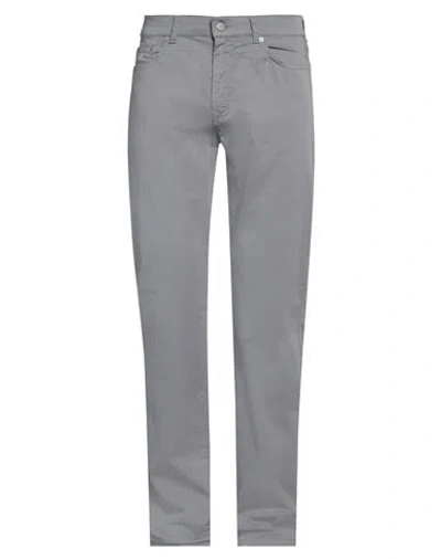 HARMONT & BLAINE HARMONT & BLAINE MAN PANTS GREY SIZE 40 COTTON, ELASTANE