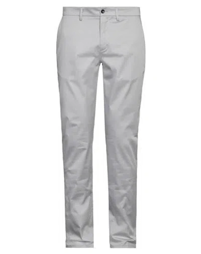 Harmont & Blaine Man Pants Grey Size 38 Cotton, Elastane