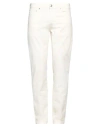 Harmont & Blaine Man Pants Beige Size 44 Cotton, Elastane In White