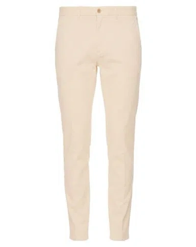 Harmont & Blaine Man Pants Ivory Size 38 Cotton, Elastane In Neutral