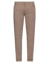 Harmont & Blaine Man Pants Brown Size 40 Cotton, Elastane In Beige