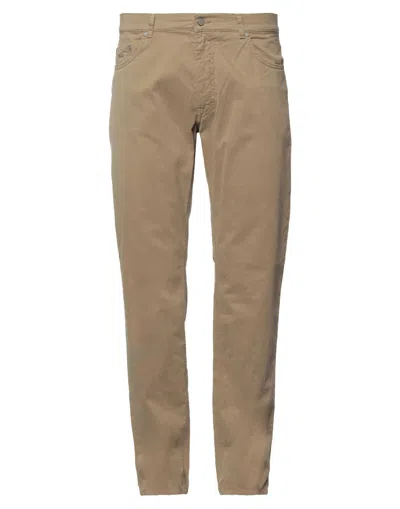 Harmont & Blaine Man Pants Khaki Size 42 Cotton, Elastane In Beige