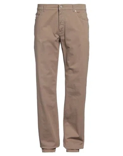 HARMONT & BLAINE HARMONT & BLAINE MAN PANTS KHAKI SIZE 44 COTTON, ELASTANE