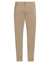 Harmont & Blaine Man Pants Khaki Size 46 Cotton, Elastane In Beige