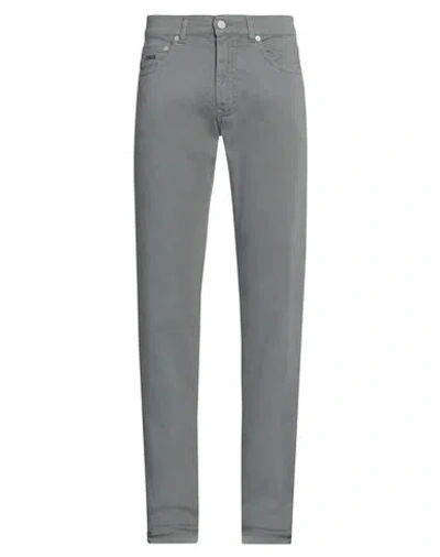 Harmont & Blaine Man Pants Lead Size 28 Cotton, Elastane In Grey
