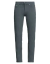 Harmont & Blaine Man Pants Lead Size 32 Cotton, Elastane In Green