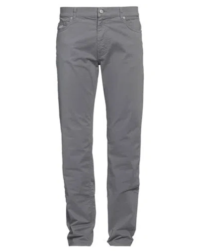 Harmont & Blaine Man Pants Lead Size 44 Cotton, Elastane In Grey