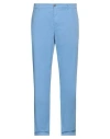 Harmont & Blaine Man Pants Light Blue Size 42 Cotton, Elastane In Multi