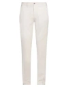 Harmont & Blaine Man Pants Light Grey Size 34 Cotton, Elastane