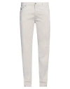 Harmont & Blaine Man Pants Light Grey Size 32 Cotton, Elastane In Grey