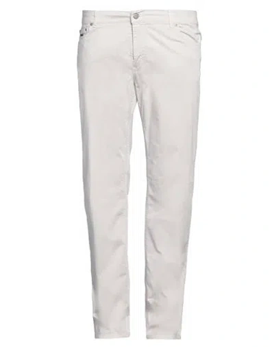 HARMONT & BLAINE HARMONT & BLAINE MAN PANTS LIGHT GREY SIZE 42 COTTON, ELASTANE