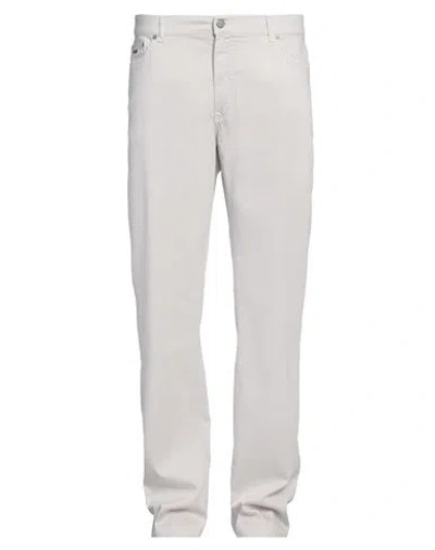 HARMONT & BLAINE HARMONT & BLAINE MAN PANTS LIGHT GREY SIZE 42 COTTON, ELASTANE