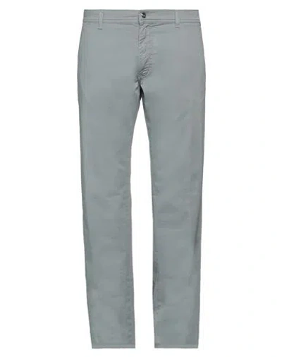 Harmont & Blaine Man Pants Light Grey Size 42 Cotton, Elastane