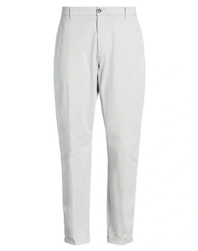 Harmont & Blaine Man Pants Light Grey Size 44 Cotton, Elastane In Gray