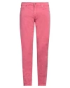 Harmont & Blaine Man Pants Magenta Size 36 Cotton, Elastane