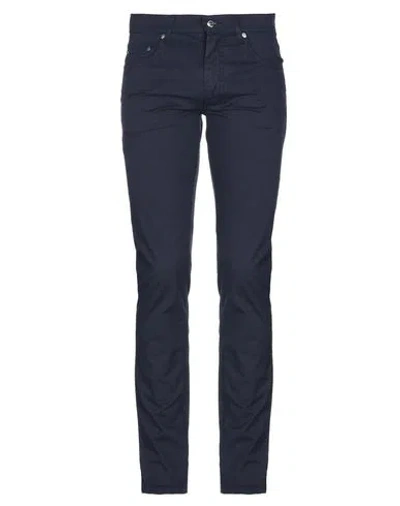 Harmont & Blaine Man Pants Midnight Blue Size 36 Cotton, Elastane In Blue