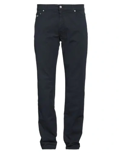 Harmont & Blaine Man Pants Midnight Blue Size 40 Cotton, Elastane