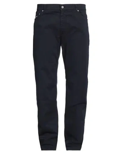 Harmont & Blaine Man Pants Midnight Blue Size 42 Cotton