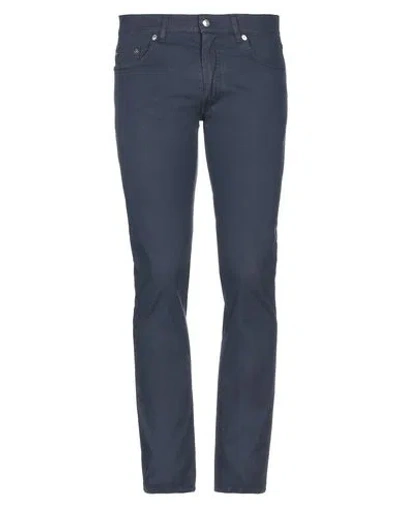 Harmont & Blaine Man Pants Midnight Blue Size 42 Cotton, Elastane